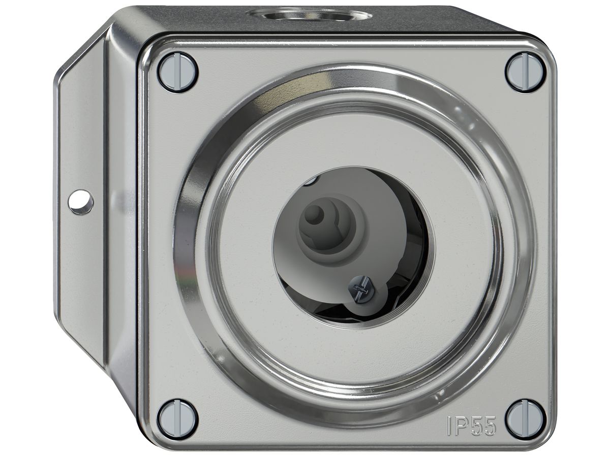 AP-Signallampe ELEMENT SNAPFIX® 250V 7W IP55 111×96×67mm alu