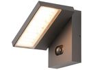 LED-Wandleuchte SLV ABRIDOR PIR SEN 6.8W 600lm 822/827 IP65 anthrazit