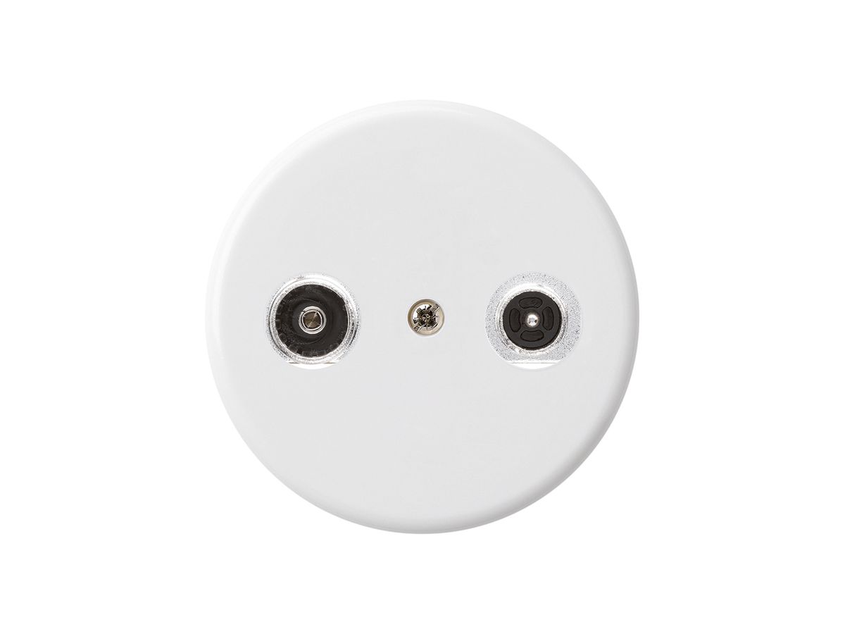 Antennendose basico TV-R Bauart A 14dB 2GHz weiss