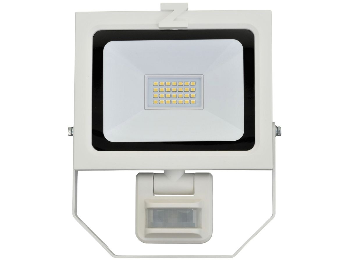 LED-Strahler Z-Licht ZL PIR 20W 2000lm 4000K IK08 IP54 weiss