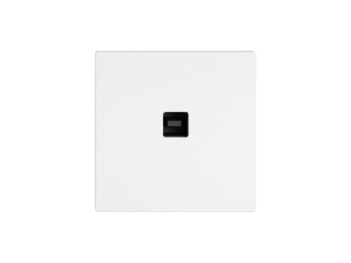 USB-Datenschnittstelle KNX EDIZIO.liv SNAPFIX® USB-Buchse Typ B ws
