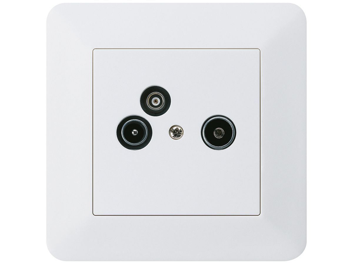 UP-Antennendose R/TV-Daten kallysto.trend 2GHz 4dB weiss