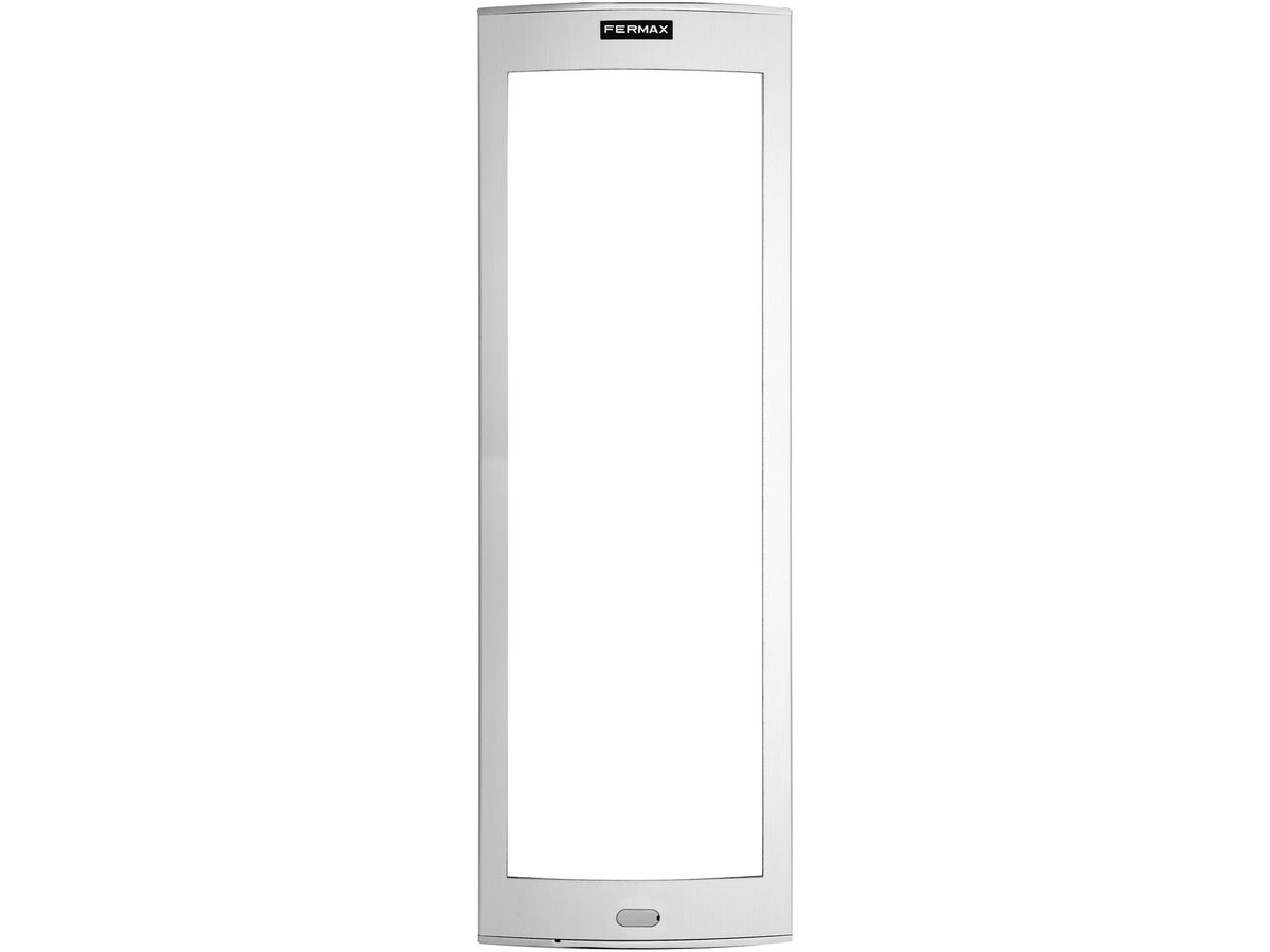 Abdeckrahmen SKYLINE Serie 8, Aluminium 130×389mm