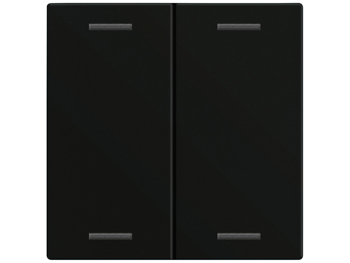 Wippe MDT BE-TAL60W216.01 1T/4B f.Sensortasten schwarz matt "neutral"