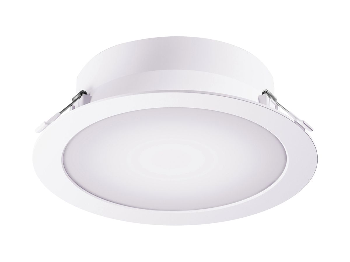 LED-Downlight Steinel RS PRO DL 200 HF 17.3W 2088lm 830/840/857 IP54 DIM Ø230 ws