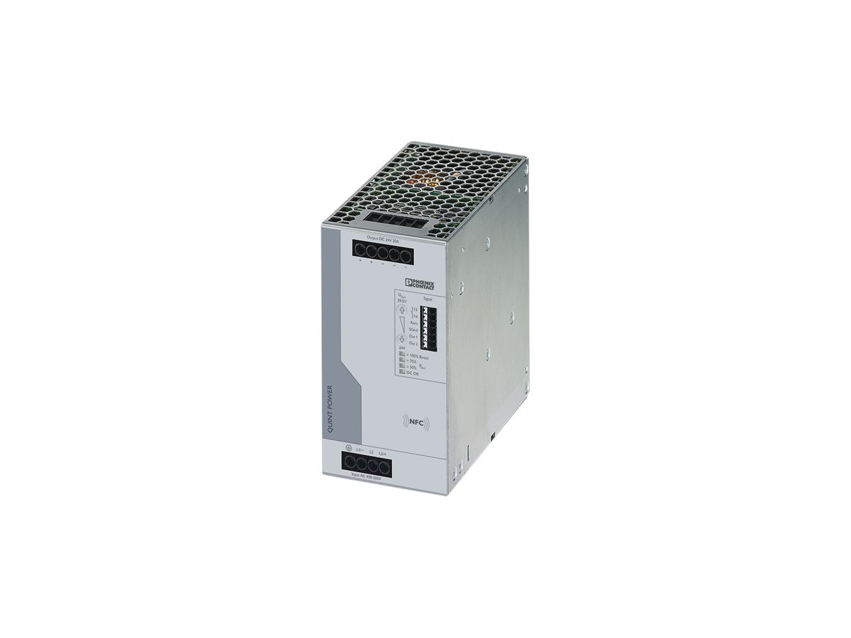 Schaltnetzteil Phoenix Contact QUINT4-PS, 3-phasig, 24VDC 20A