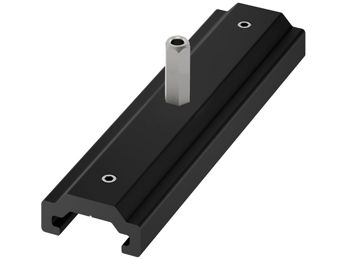 Schienenhalterung Sylvania OneTrack M6 Aluminium 100mm×26.2mm×33.8mm schwarz