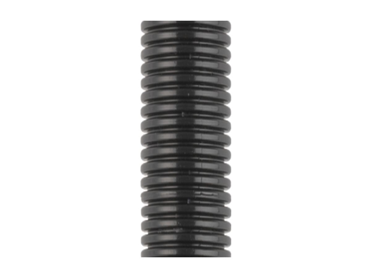 Wellschlauch AGRO ROHRflex PA6-L Ø 21.2mm, schmales Profil, Ring à 50m, schwarz
