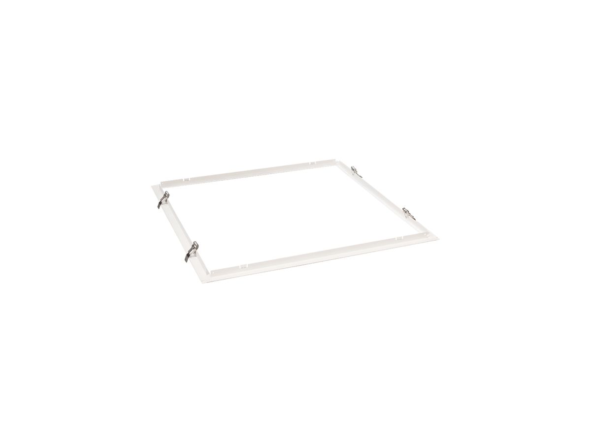 Einbaurahmen SG Sense Stahl 640×640×40mm weiss