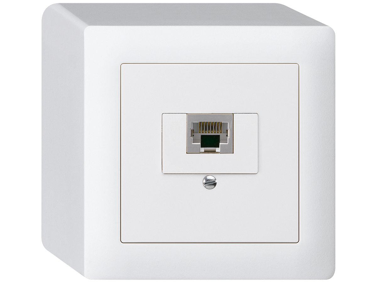 AP-Dose kallysto 1×RJ45s weiss