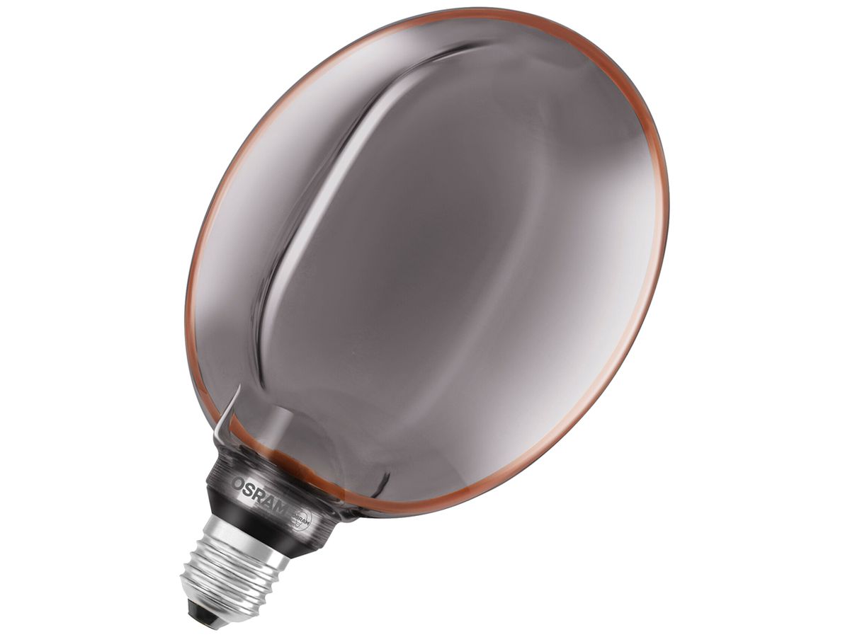 LED-Lampe LEDVANCE Vintage 1906 E27 4W 110lm 1800K klar schwarz DIM Ø183×232