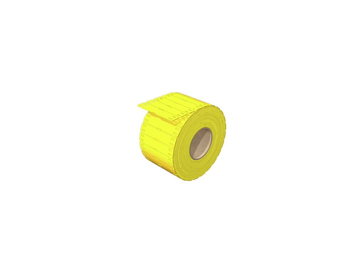 Kabelmarkierer WM SFX-VT 11/60 MM GE Rollenform Ø7…40×60×13mm gelb