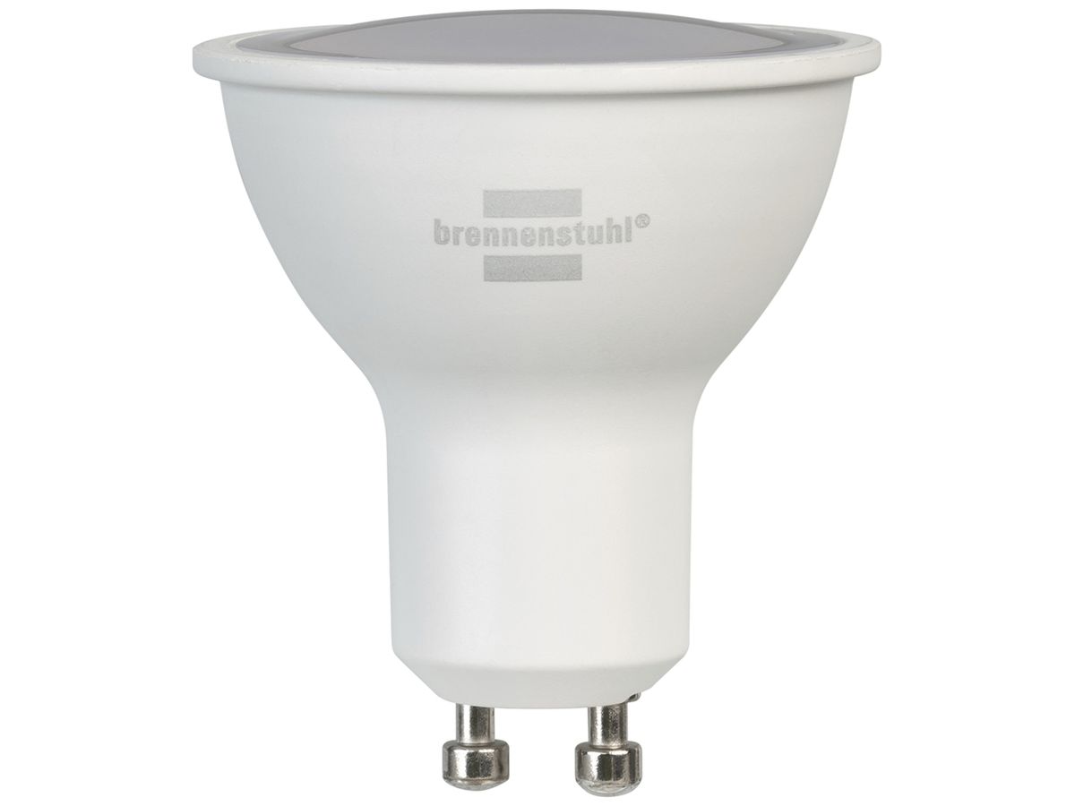 LED-Lampe Brennenstuhl Connect GU10 4.5W 326lm 2700…6500K Ø50×55mm opal 100°