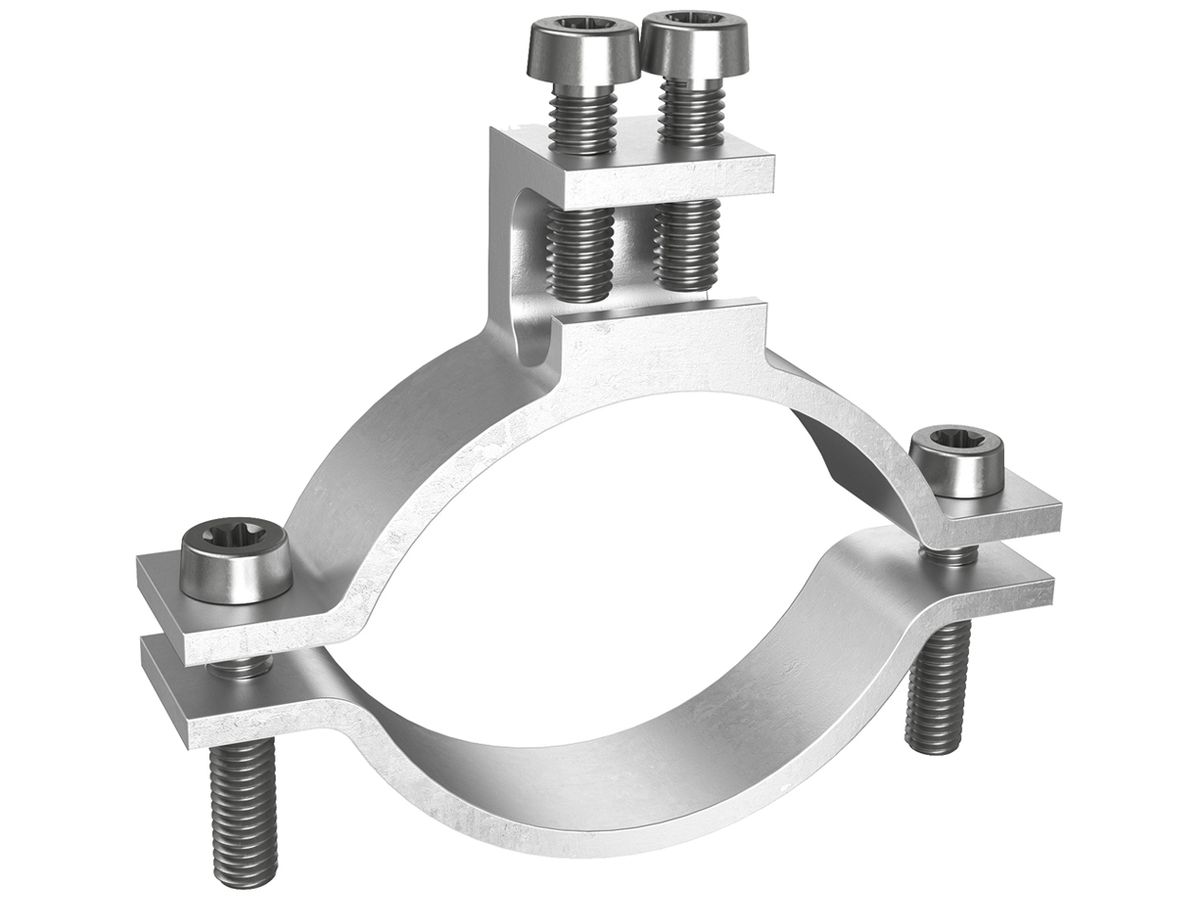 Erdleitungsbride AGRO 1 1/2…2" (47.9…59.6mm), 1×4…50mm²/Ø8mm