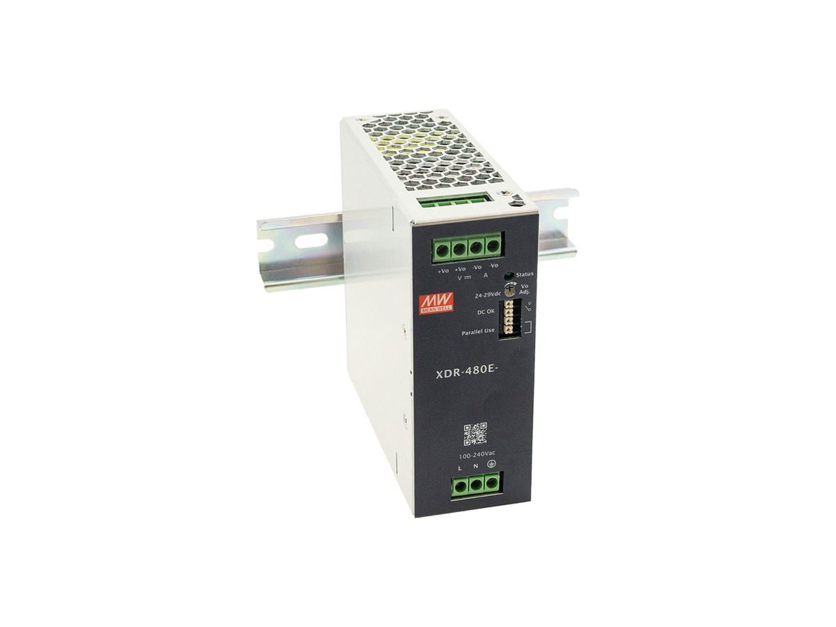 EB-Schaltnetzgerät MEAN WELL XDR 85…264VAC 12…15VDC 30A 360W