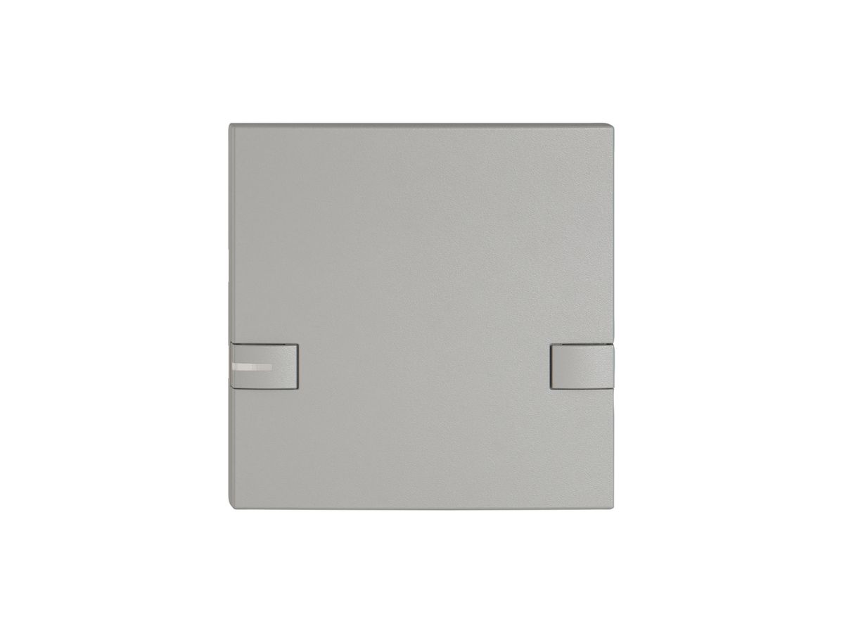 Taste 1/1 EDIZIO.liv KNX und UNI mit SNAPFIX® mit LED 2-Tastenbedienung hgu