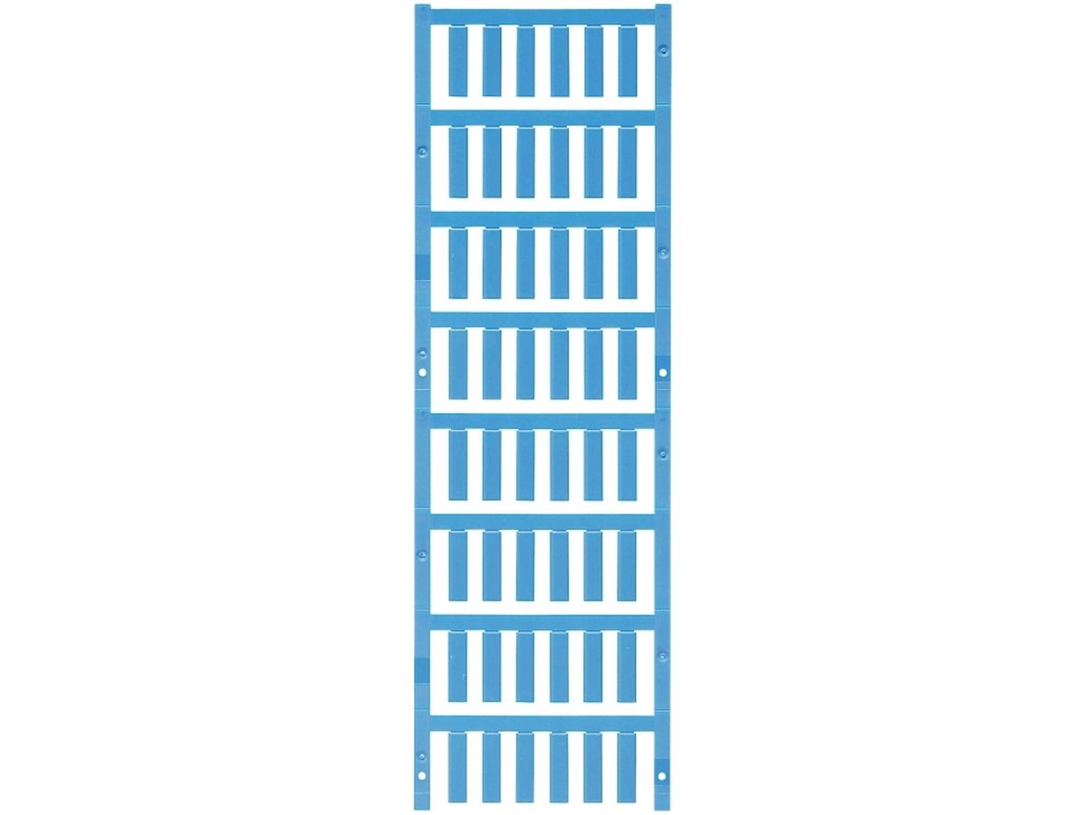 Leitermarkierer Weidmüller MultiCard SF für Ø3.6…6mm 21×5.7mm PA66 blau