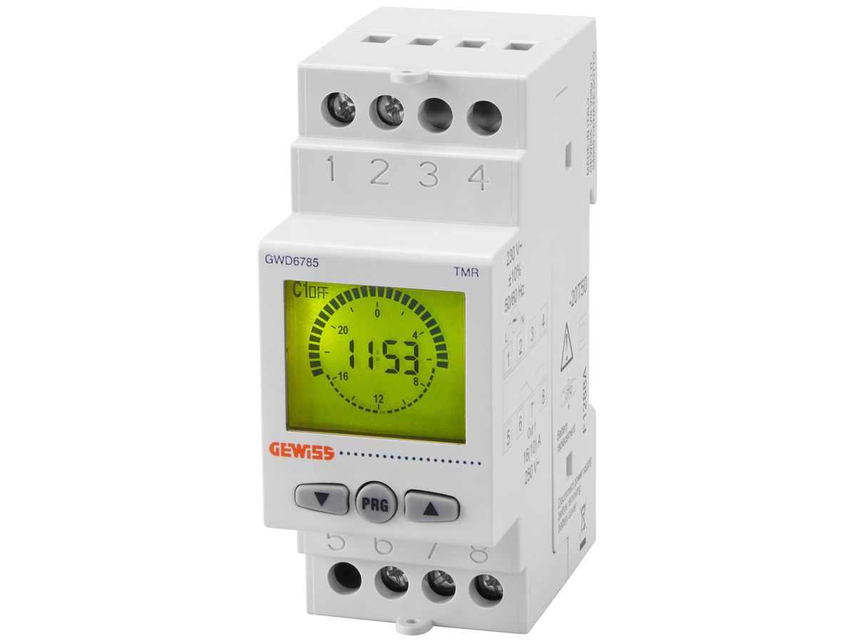 REG-Dämmerungsschalter Gewiss 90 AM 2TE 230V 16A