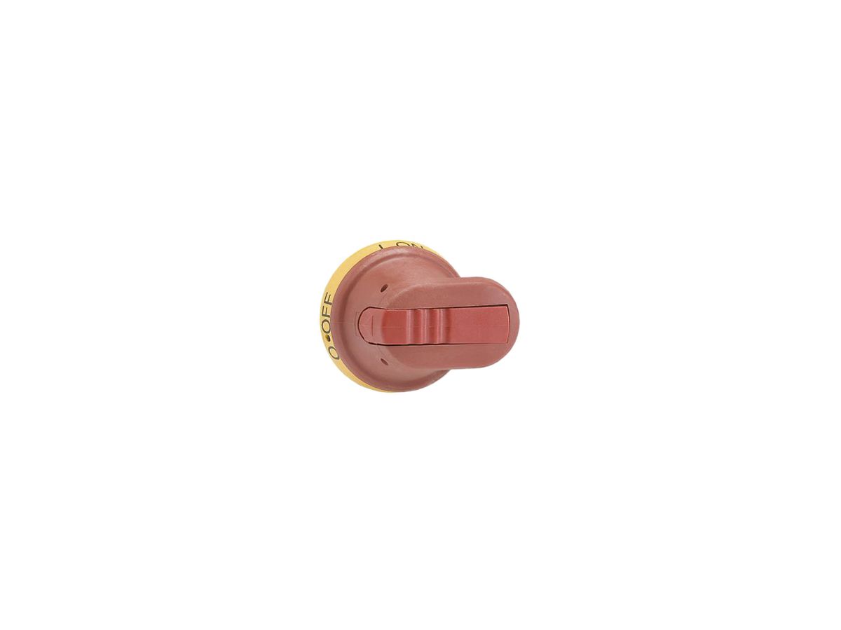 Pistolengriff ABB für OT16-125F rot/gelb IP65, Welle 45mm abschliessbar