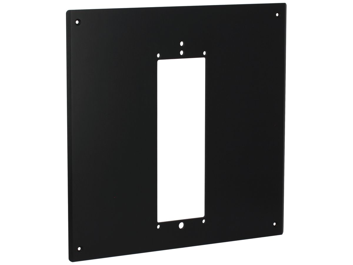 Abdeckrahmen LINEA 5000 1×3 vertikal 418×405mm nickel