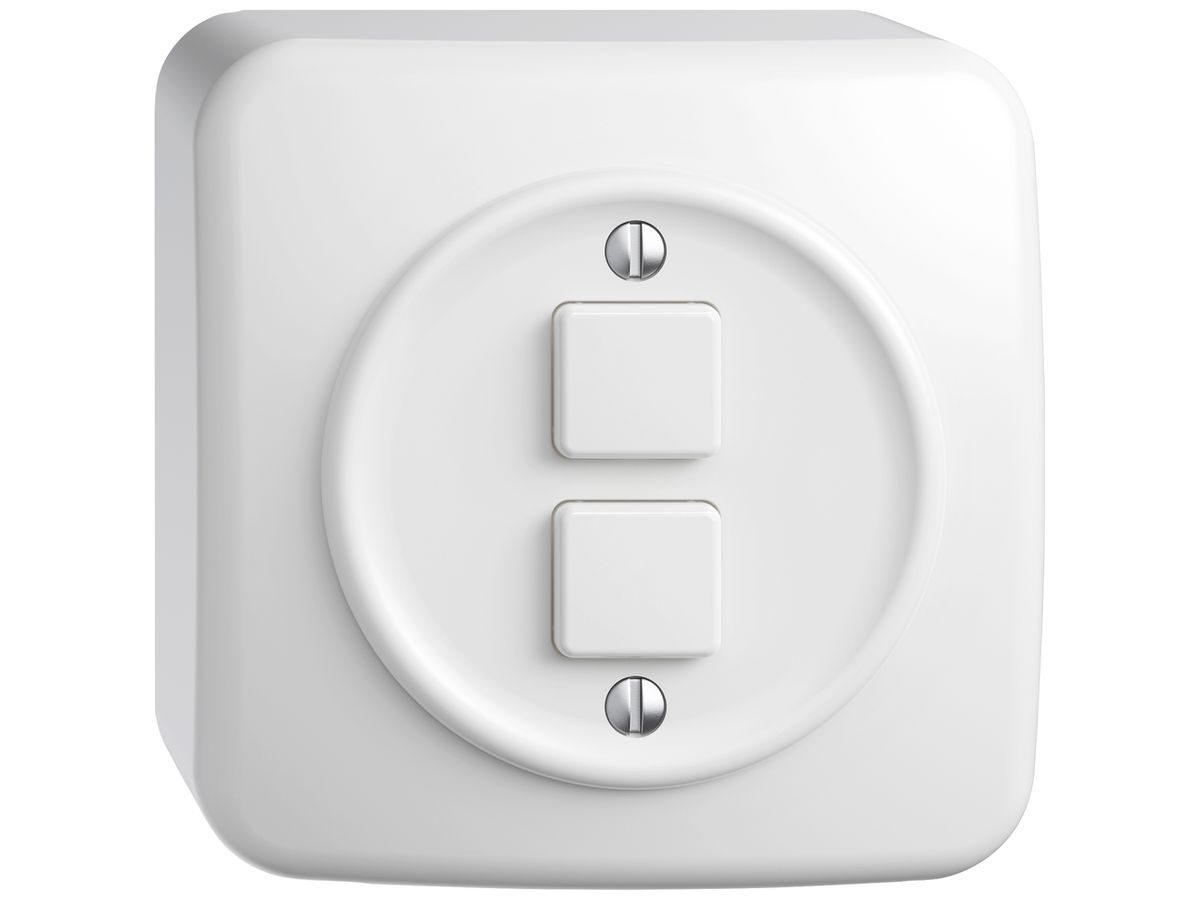 AP-Taster KNX RGB STANDARDdue KNX Basic SNAPFIX® 2T 2B LED ws