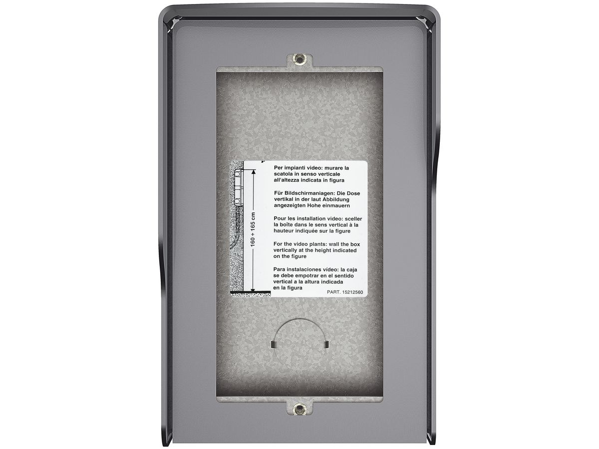 AP-Gehäuse Sfera 2 Module graphitgrau