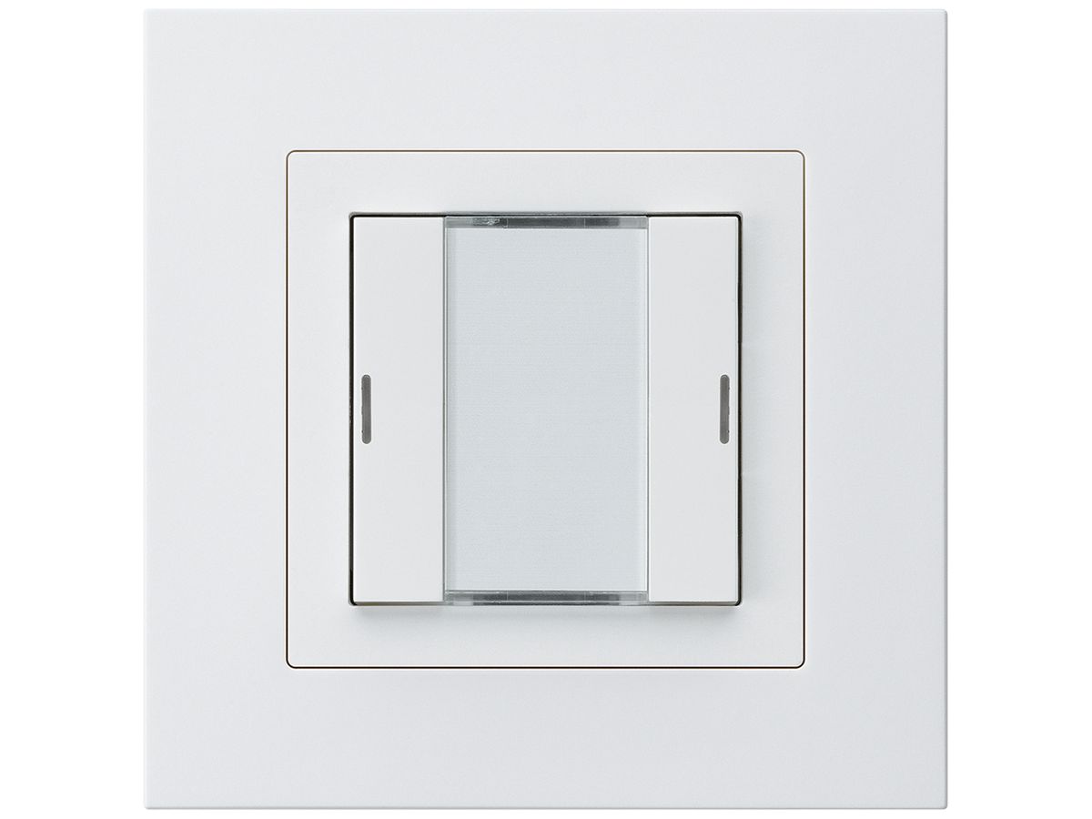 UP-Taster kallysto.pro KNX 2×RGB LED s/e-link weiss