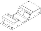 Bodendose doppelt Lanz H=69mm 8 FLF