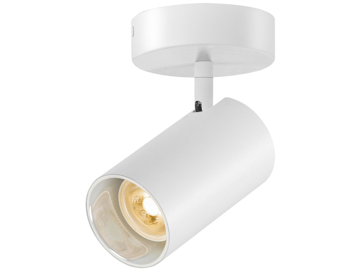 Spot SLV ASTO TUBE GU10 1×10W Ø70×125mm weiss