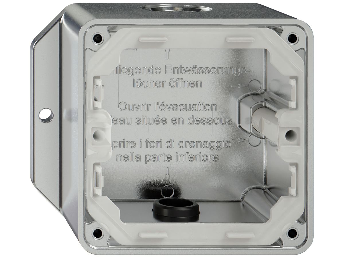 AP-Kopfzeile ELEMENT SNAPFIX® 1×1 111×93mm Aluminium matt 1 Einführung