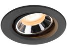 LED-Downlight SLV NUMINOS MOVE XS 6.9W 900lm 2700K WB DALI Ø68 sz/cr