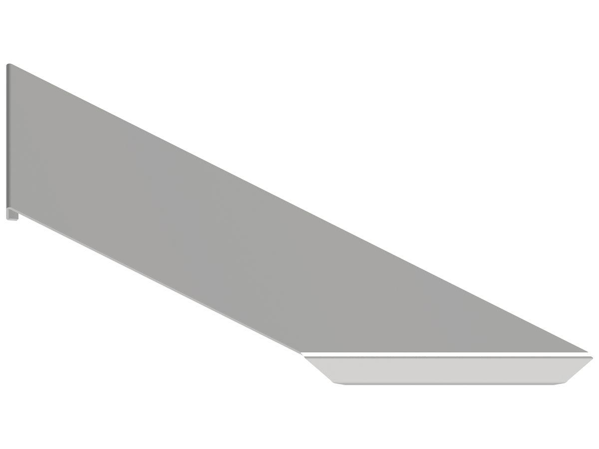 Deckel Lanz Oensingen ZMA zu T-Abgang 300mm Stahl bandverzinkt Zink-Aluminium