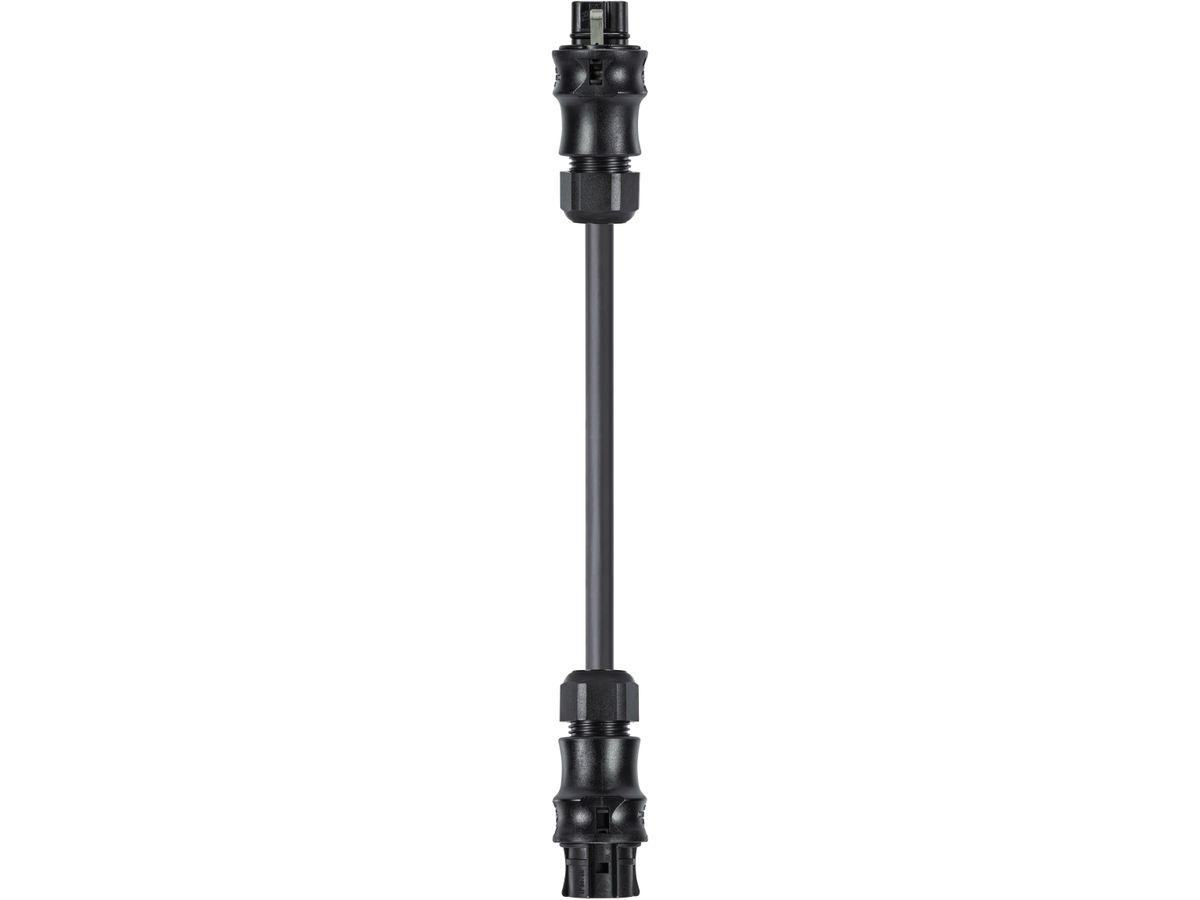 Stecker/Buchsenteil Wieland 8m 5L schwarz, 1.5mm²