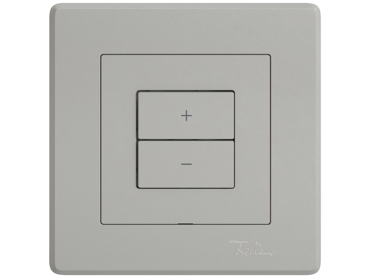 UP-Bedienaufsatz zu Dimmer EDIZIO.liv Wiser SNAPFIX® 1K 2T hgu