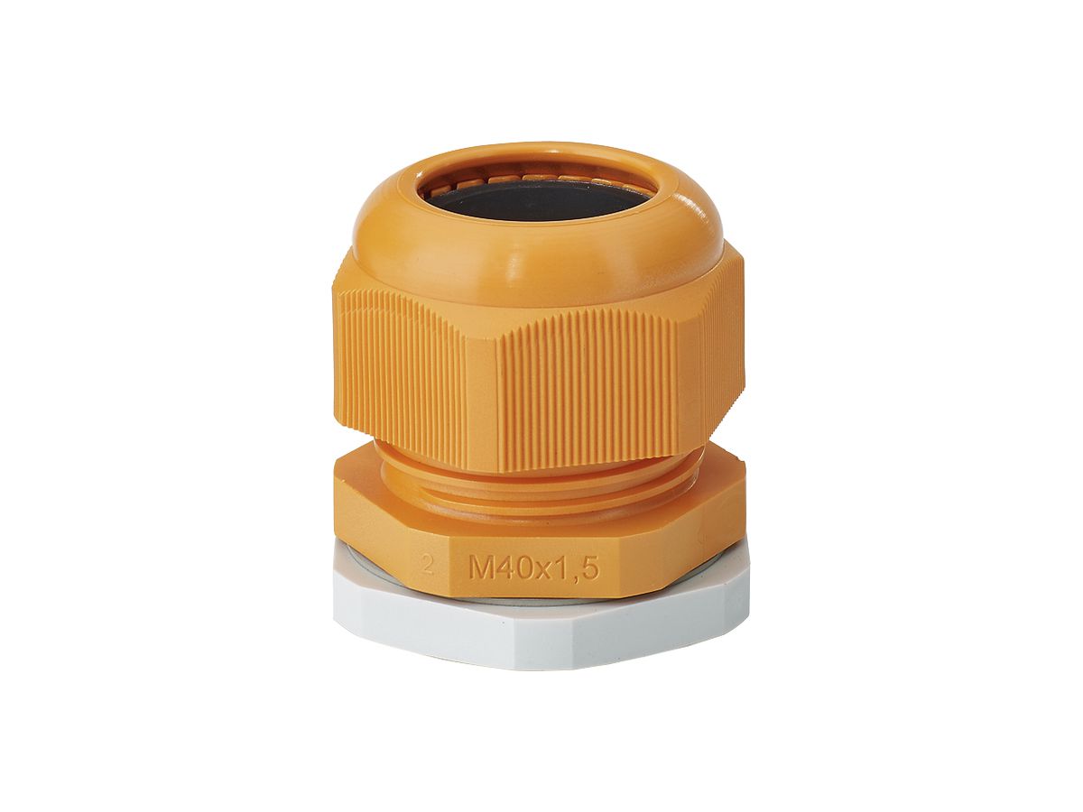 Kabelverschraubung Hensel IP66, M40, orange GDP IEC 60695-2: 960°C