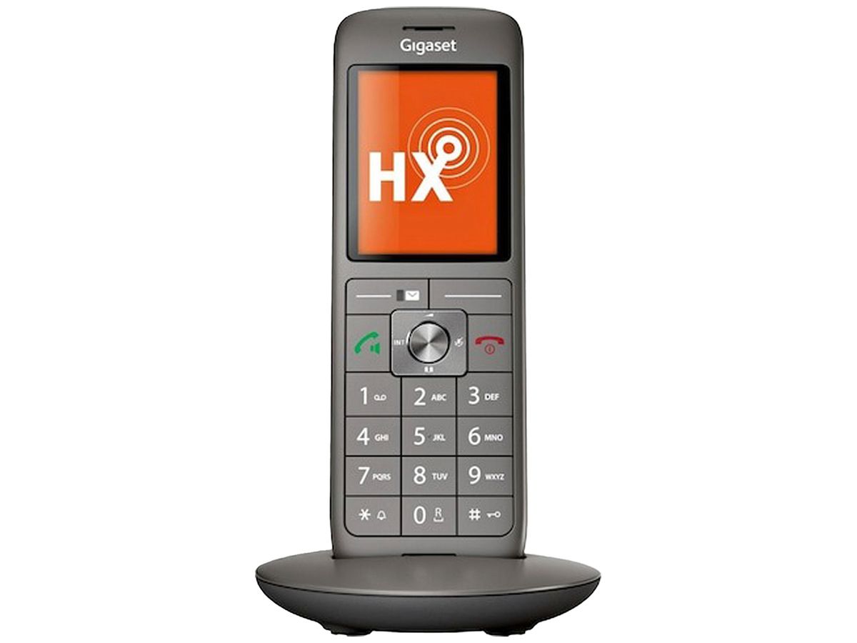 Telefon schnurlos Gigaset CL660 HX 14h Freisprechen CLIP grau
