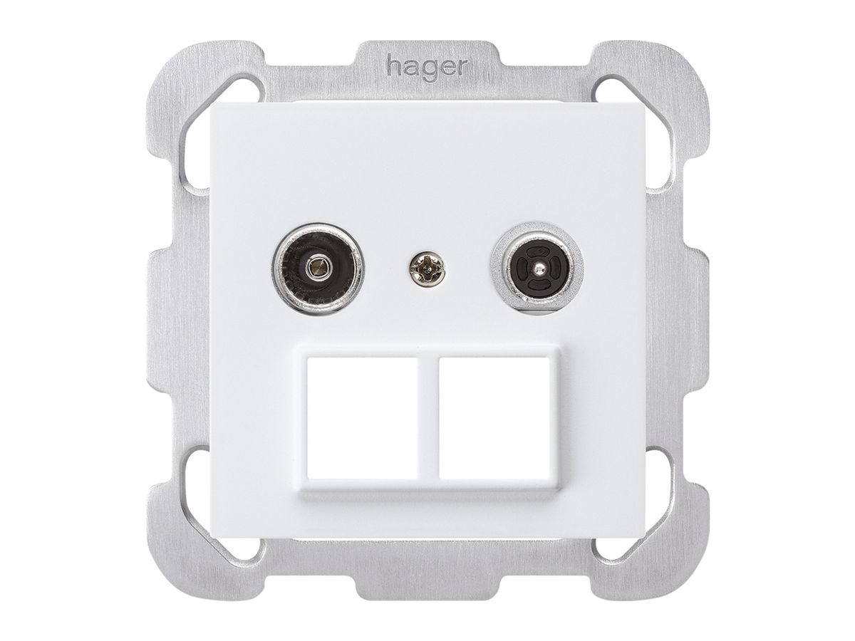 UP-Multimediadose kallysto R/TV Bauart B 19dB 2GHz weiss