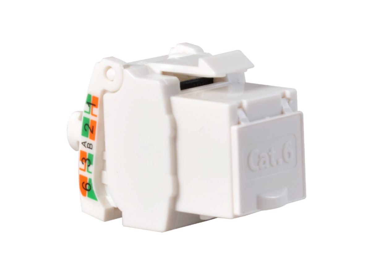 EasyKlick RJ45 Modul ZT Cat.6A - ungeschirmt, PoE++,
