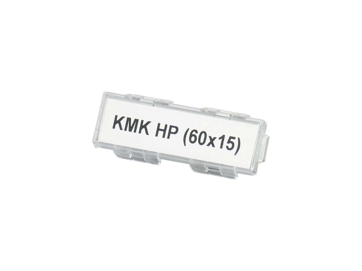 Kabelmarkierer PX KMK HP Ø9mm 60×15mm transparent