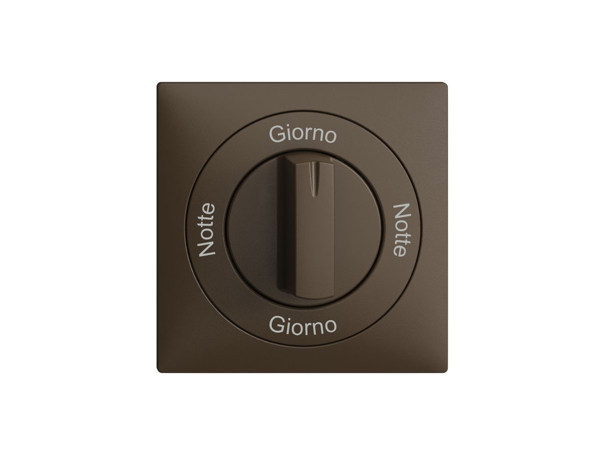 Frontset Notte-Giorno-Notte-Giorno EDIZIOdue 60×60mm coffee