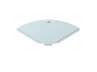 Deckel BET RBD 90° 200mm Stahl bandverzinkt Zink-Aluminium