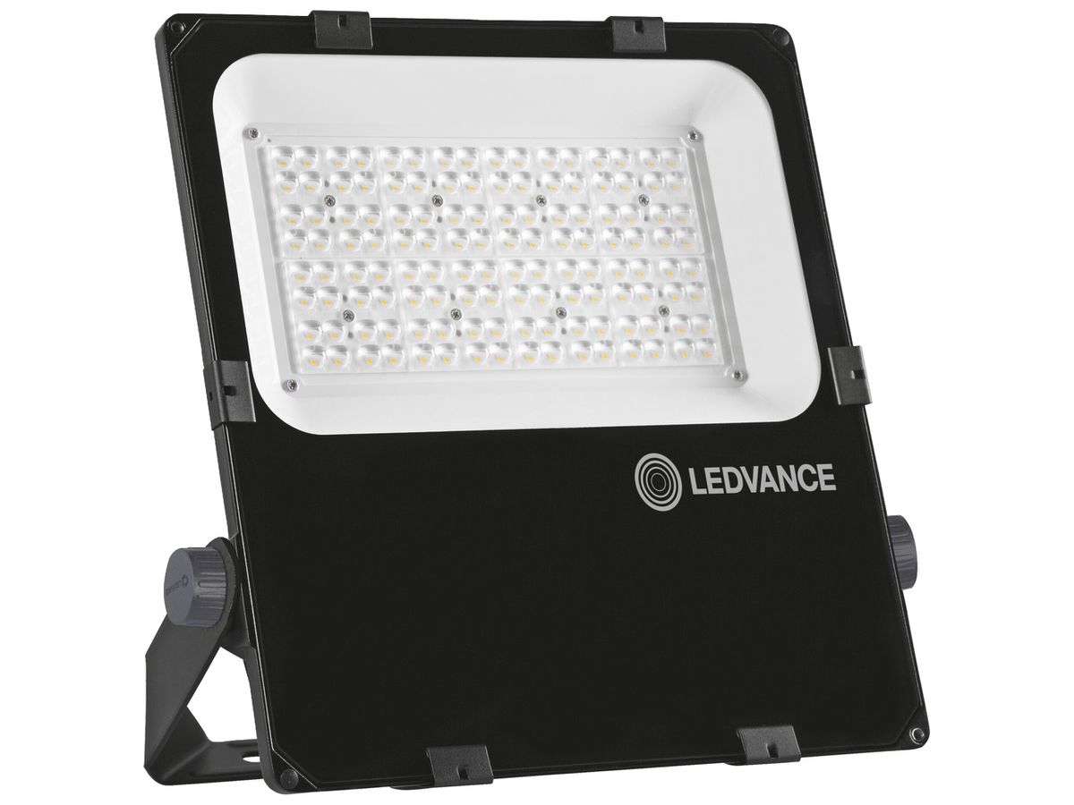 LED-Strahler LEDVANCE FL PFM 100W 11800lm 3000K IP66 WB DALI 45°×140° schwarz