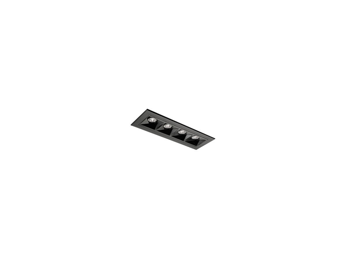 EB-LED-Deckenleuchte SG Inspire 8W 470lm 930 DIM 163×62mm schwarz