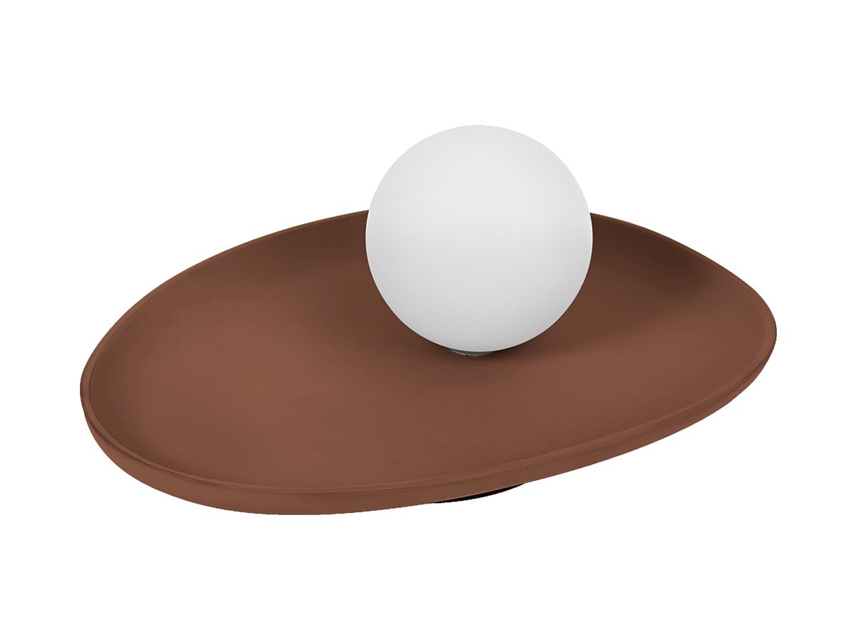 Tischleuchte LEDVANCE Decor Clay G9 1×5W braun