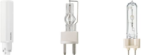 Lampen mit Stecksockel