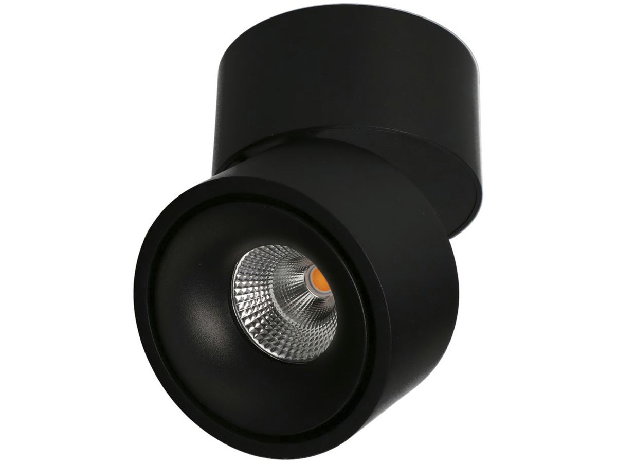 LED-Spot maxLUCE BIG SHINE 230V 13W 3000K 1100lm 36° matt schwarz