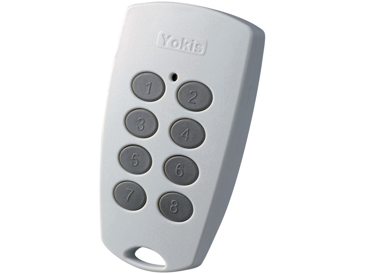 RF-Handsender Yokis TLC8C 8 Tasten 2.4GHz 50m 74×40×15mm