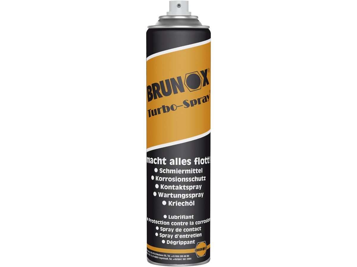 Universal Schmier- und Reinigungsmittel BRUNOX Turbo Spray BR0.40TS 400ml