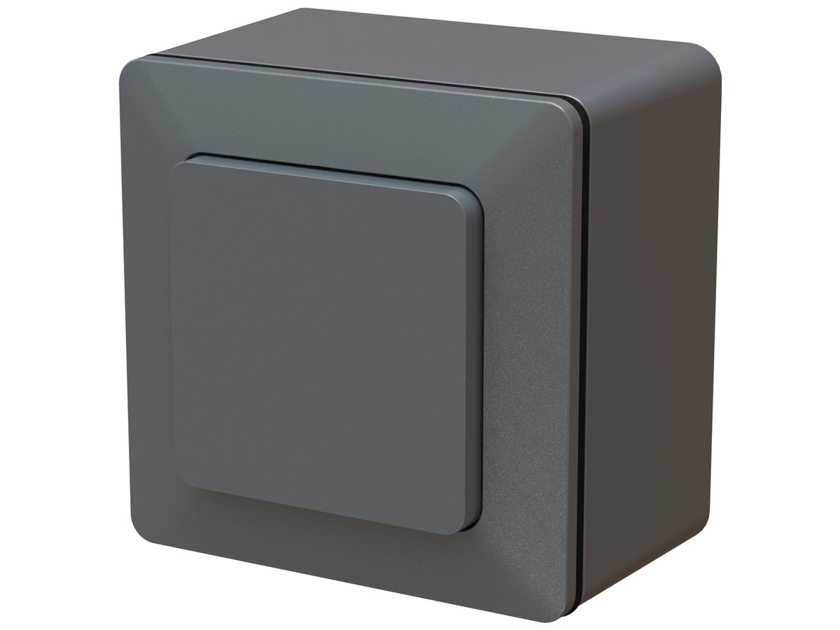 AP-Druckschalter MH modino priamos Kreuzschalter 10A 230V 90×90×60mm an