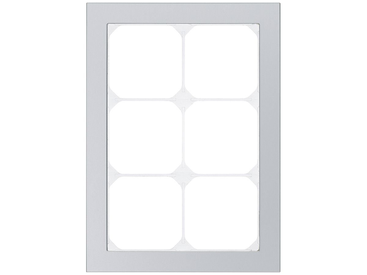 Abdeckrahmen KAL.art 3×2 214×154mm Al natur